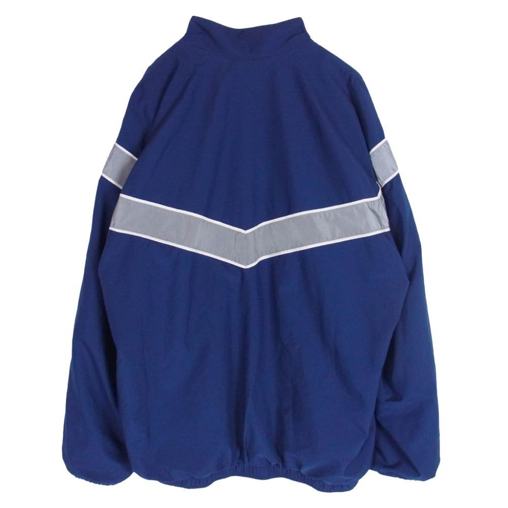 米軍 BISM製 USAF Training Jacket 米空軍 トレーニング ナイロン ジャケット ネイビー系 L【中古】