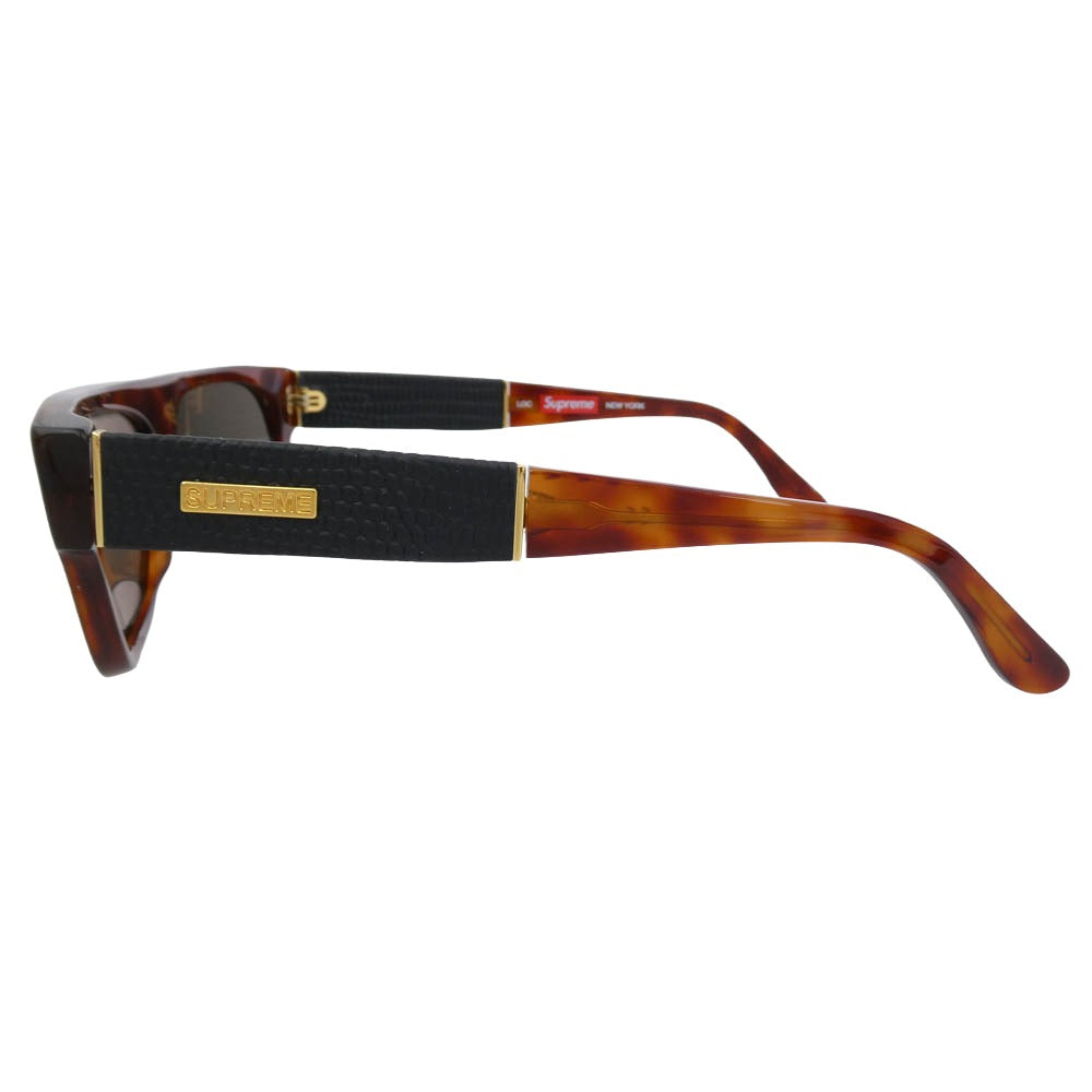 Supreme シュプリーム Loc Sunglasses サングラス アイウェア ブラウン系 マルチカラー系【中古】