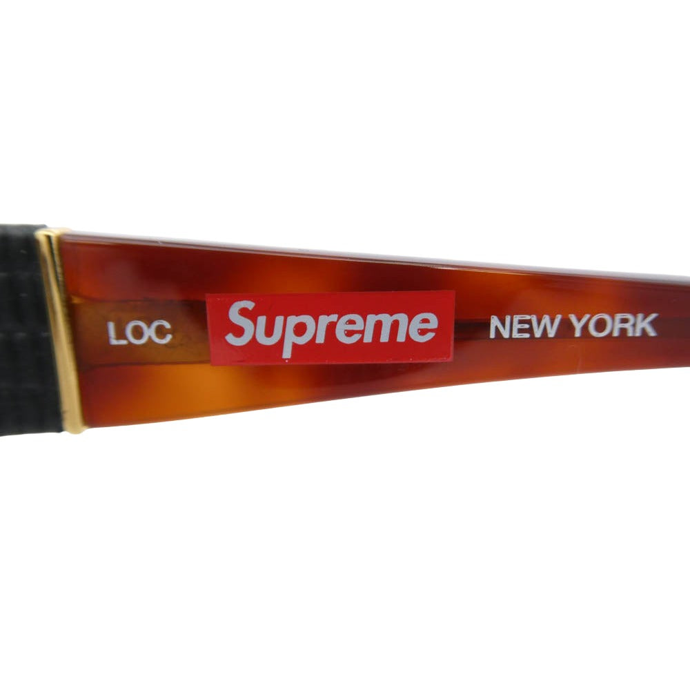 Supreme シュプリーム Loc Sunglasses サングラス アイウェア ブラウン系 マルチカラー系【中古】