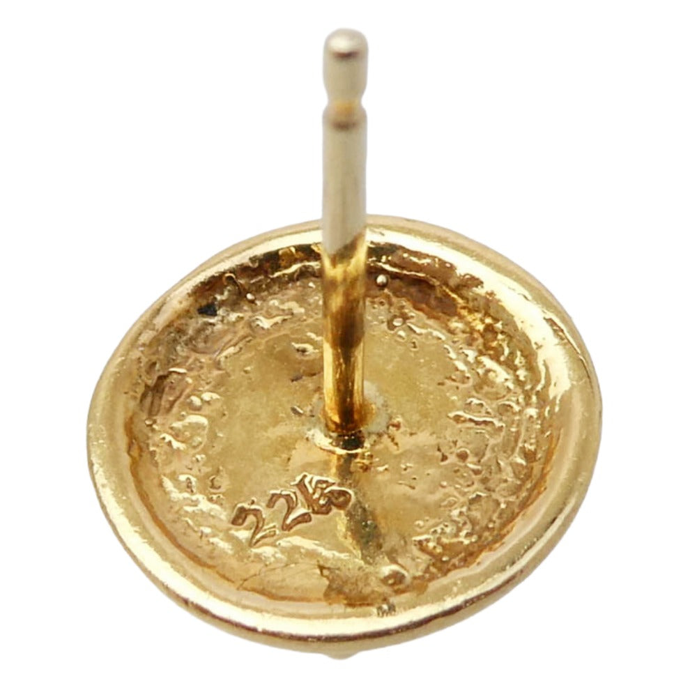 CHROME HEARTS クロムハーツ（原本無） 22K STD CRSBL DIA 22Kクロスボールスタッド 1ダイヤ ピアス ゴールド系【中古】