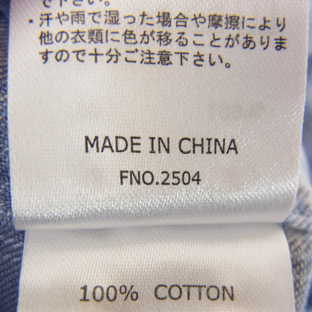 PENDLETON ペンドルトン Open Collar Shirt オープンカラー チェック 長袖 シャツ ブルー系 S【中古】