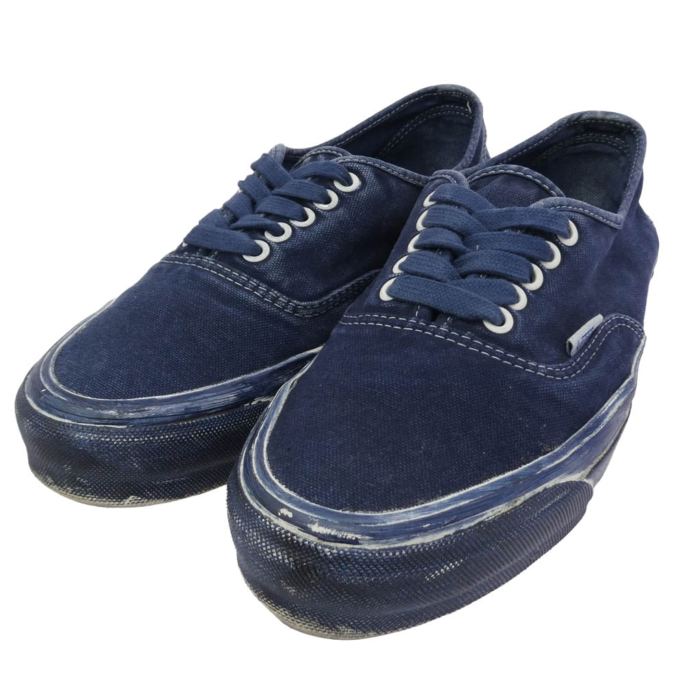 VANS バンズ VN000CQALKZ Authentic Reissue 44 LX Dip Dye Dress Blues オーセンティック リイシュー ディップダイドレスブルース スニーカー ネイビー系 27cm【中古】
