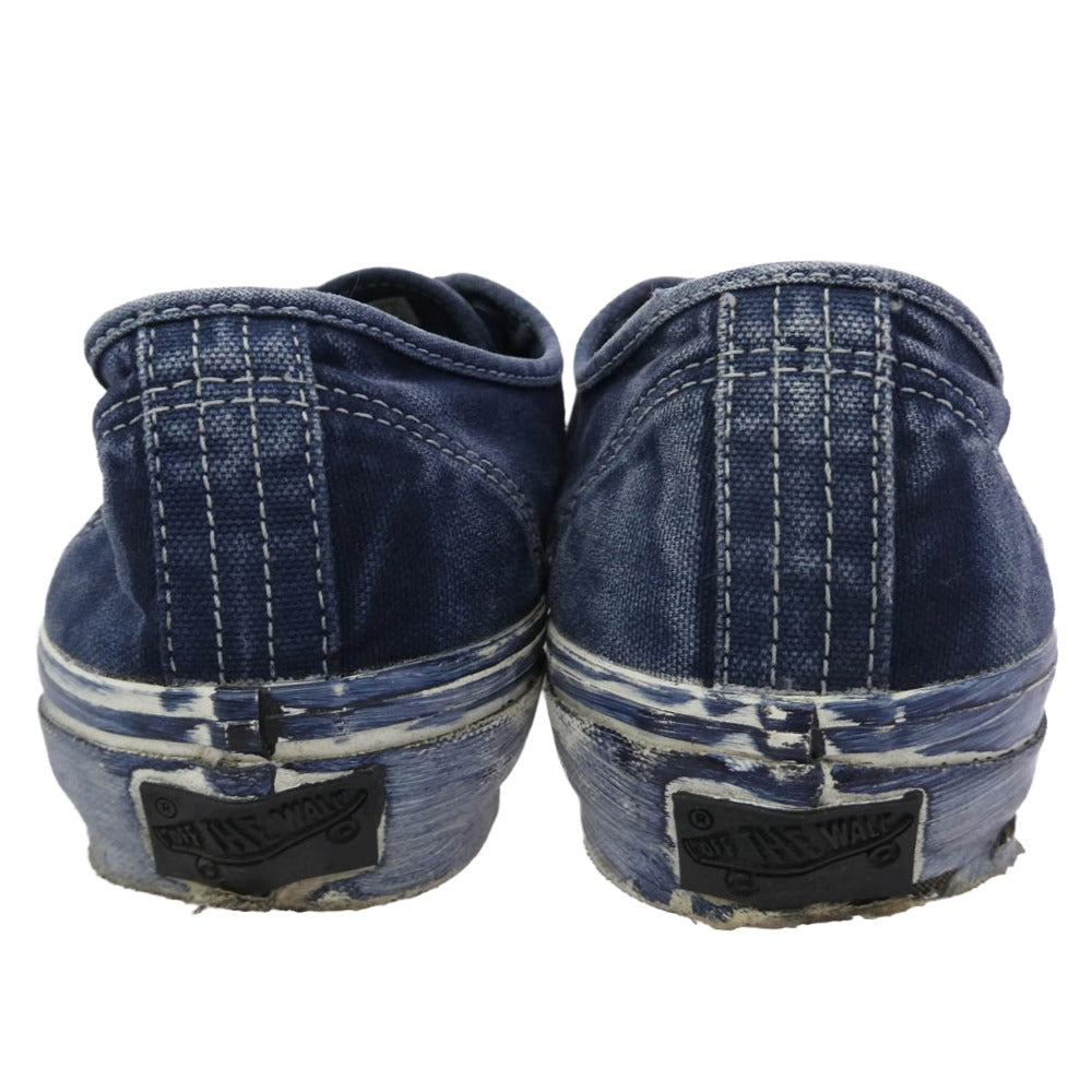 VANS バンズ VN000CQALKZ Authentic Reissue 44 LX Dip Dye Dress Blues オーセンティック リイシュー ディップダイドレスブルース スニーカー ネイビー系 27cm【中古】