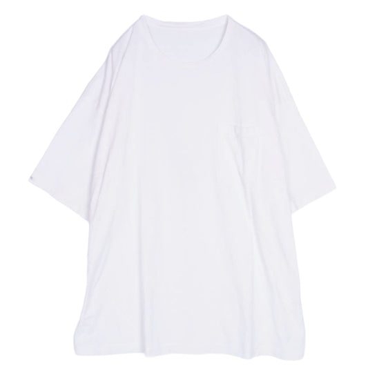 PORTER CLASSIC ポータークラシック POCKET T-SHIRT ポケット付き 半袖 Tシャツ ホワイト系 XL【美品】【中古】