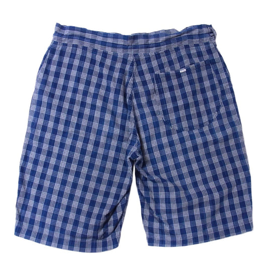 PORTER CLASSIC ポータークラシック PALAKA SHORTS パラカ ショーツ ショートパンツ ハーフパンツ ブルー系 3【美品】【中古】