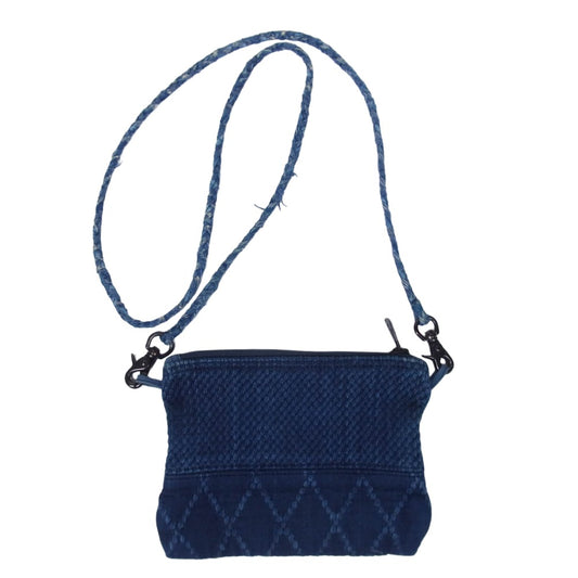 PORTER CLASSIC ポータークラシック KENDO SIMPLE POUCH S 剣道 シンプル ポーチ バッグ インディゴブルー系【中古】