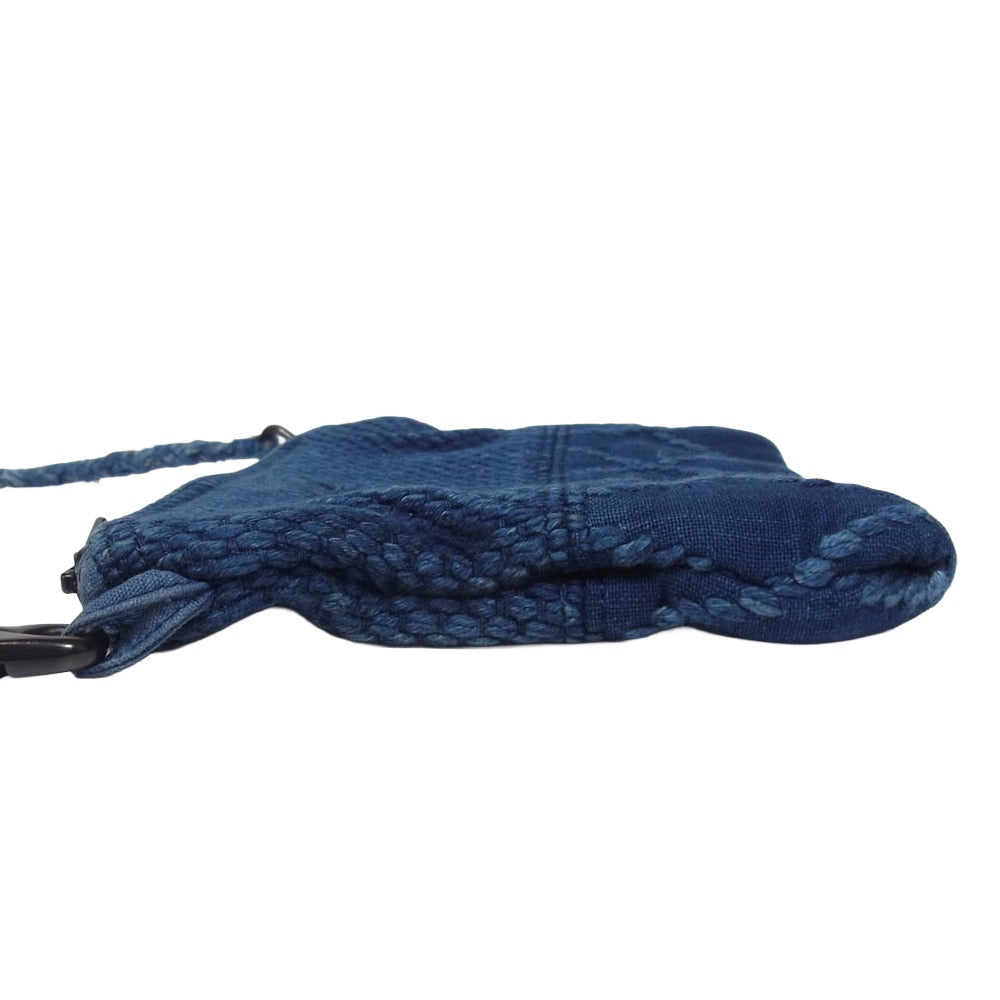 PORTER CLASSIC ポータークラシック KENDO SIMPLE POUCH S 剣道 シンプル ポーチ バッグ インディゴブルー系【中古】