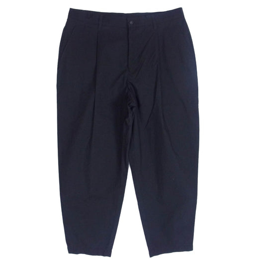 PORTER CLASSIC ポータークラシック 24SS PC-035-2663 POPLIN DUKE ELLINGTON PANTS ポプリン デューク エリントン パンツ ブラック系 M【中古】