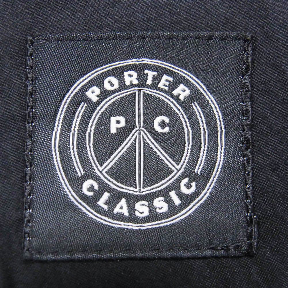 PORTER CLASSIC ポータークラシック 24SS PC-035-2663 POPLIN DUKE ELLINGTON PANTS ポプリン デューク エリントン パンツ ブラック系 M【中古】