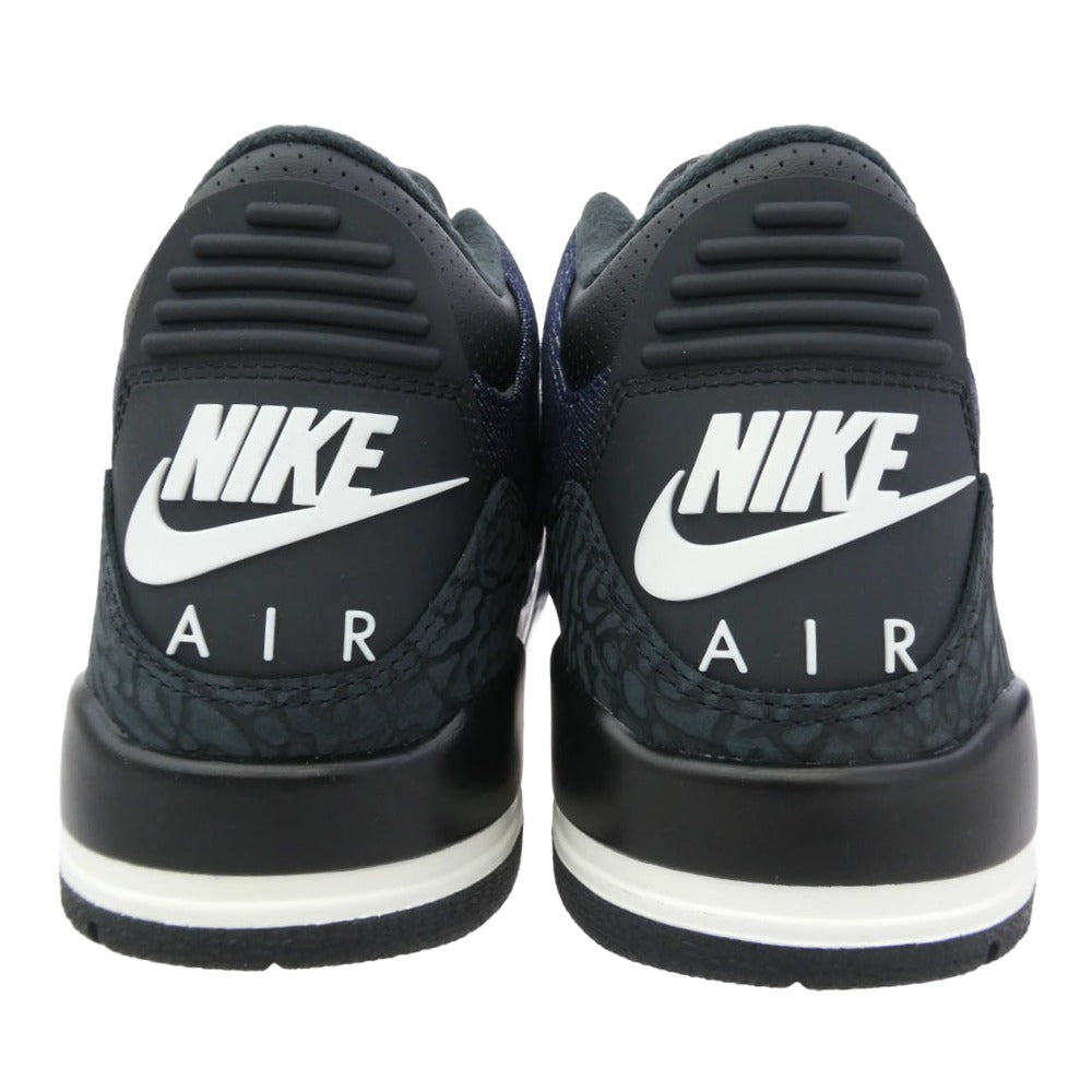 NIKE ナイキ IH7959-400 【フェイクバスターズ鑑定済】× Levi’s リーバイス Air Jordan 3 Retro SP Indigo and Gym Red エアジョーダン3 レトロ スニーカー デニム系 27.5cm【新古品】【未使用】【中古】