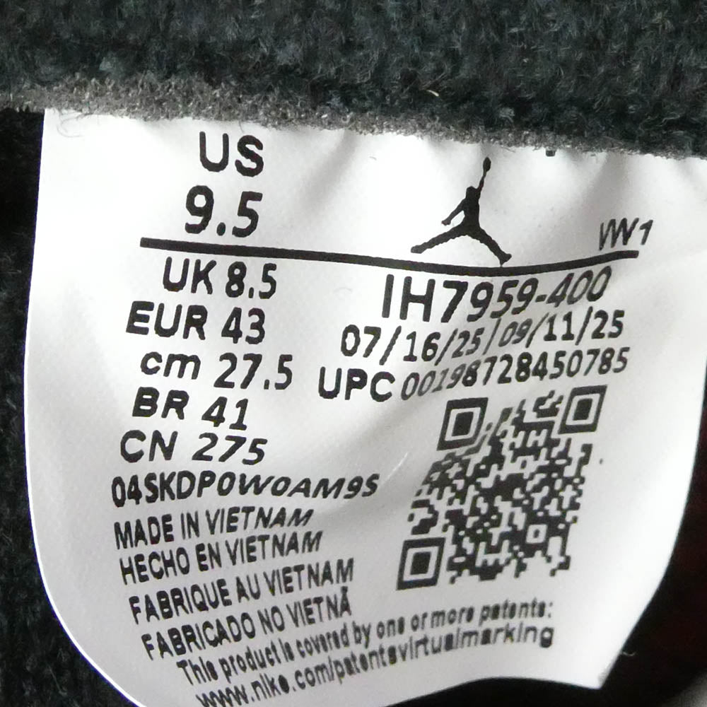 NIKE ナイキ IH7959-400 【フェイクバスターズ鑑定済】× Levi’s リーバイス Air Jordan 3 Retro SP Indigo and Gym Red エアジョーダン3 レトロ スニーカー デニム系 27.5cm【新古品】【未使用】【中古】