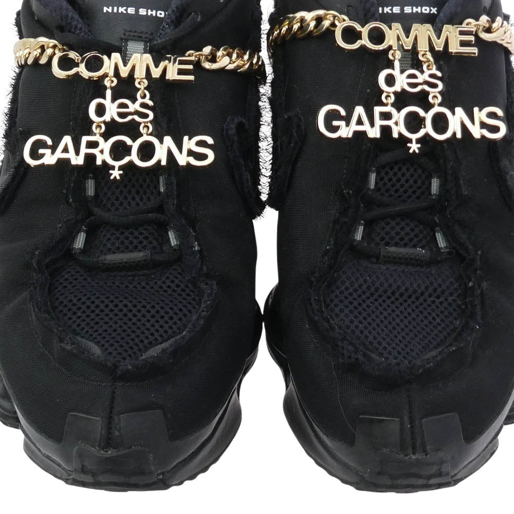 COMME des GARCONS HOMME PLUS コムデギャルソンオムプリュス 19SS CJ0546-001 × Nike Women's Shox TL ウィメンズ ショックス TL スニーカー ブラック系 29cm【中古】