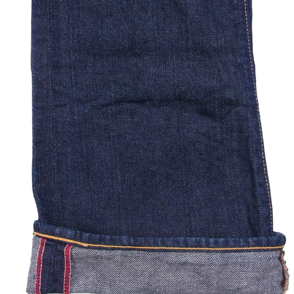 EVISU エヴィス DONNA ドンナ 和柄切替 カモメ刺繍 ブーツカット
