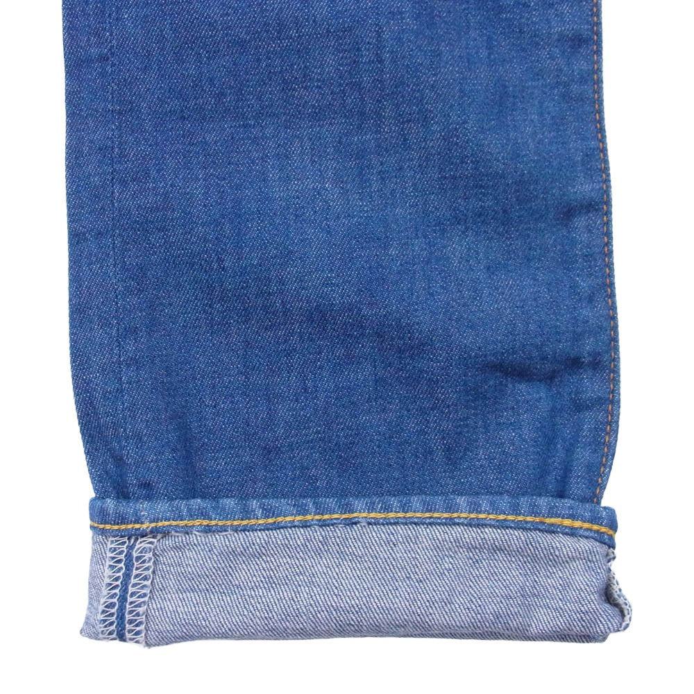 EVISU エヴィス DONNA ドンナ 和柄切替 カモメ刺繍 デニム パンツ
