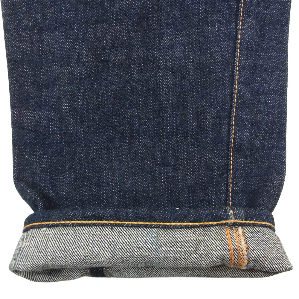 EVISU エヴィス Lot 2000 No1 SPECIAL 花廟 ペイント デニム パンツ インディゴブルー系 31【中古】