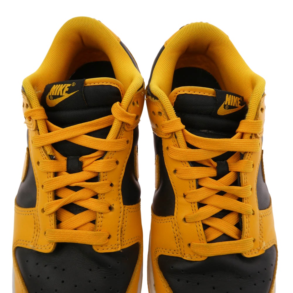 NIKE ナイキ DD1391-004 Dunk Low Championship Goldenrod ダンクロー チャンピオンシップ ゴールデンロッド スニーカー イエロー系 ブラック系 25.5cm【中古】