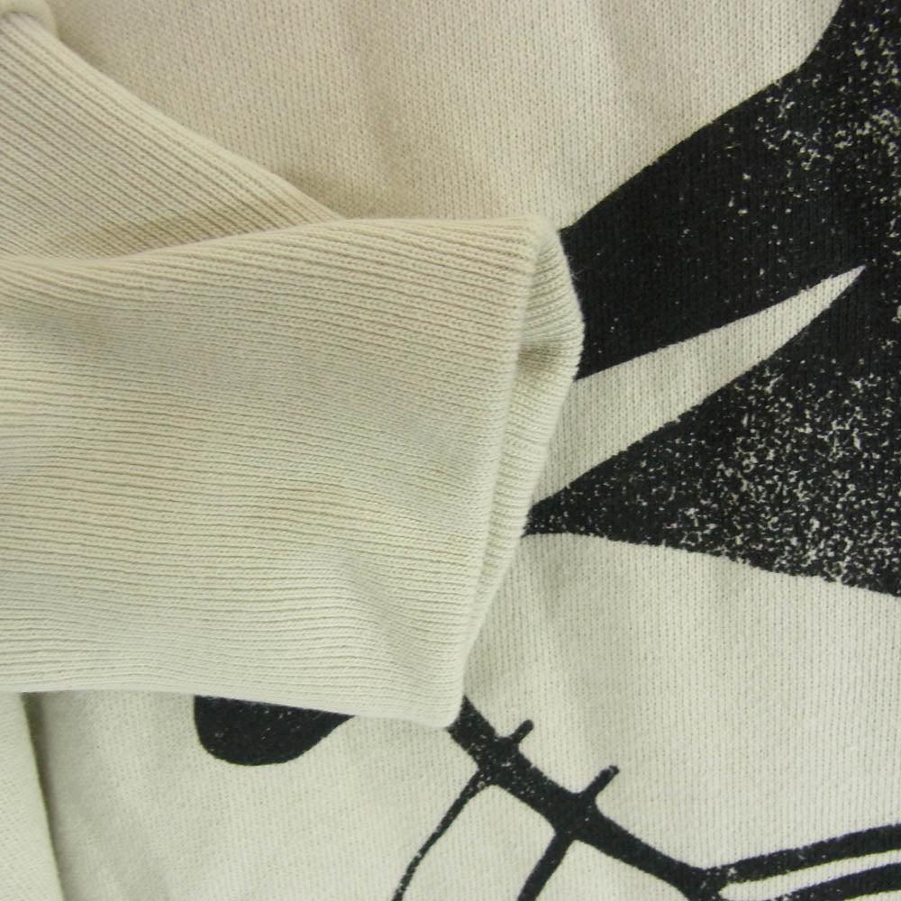 JOURNAL STANDARD ジャーナルスタンダード 20-070-462-9000-3-0 relume レリューム × FELIX THE CAT フィリックス・ザ・キャット クルーネック スリット スウェット ベージュ系 F【新古品】【未使用】【中古】