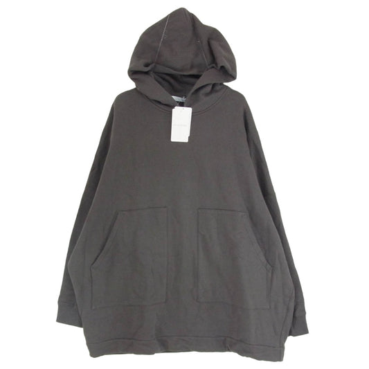 FRAMeWORK フレームワーク 21AW 21-070-220-3170-4-0 スウェット フードポンチョ プルオーバーパーカー グレー系 F【極上美品】【中古】