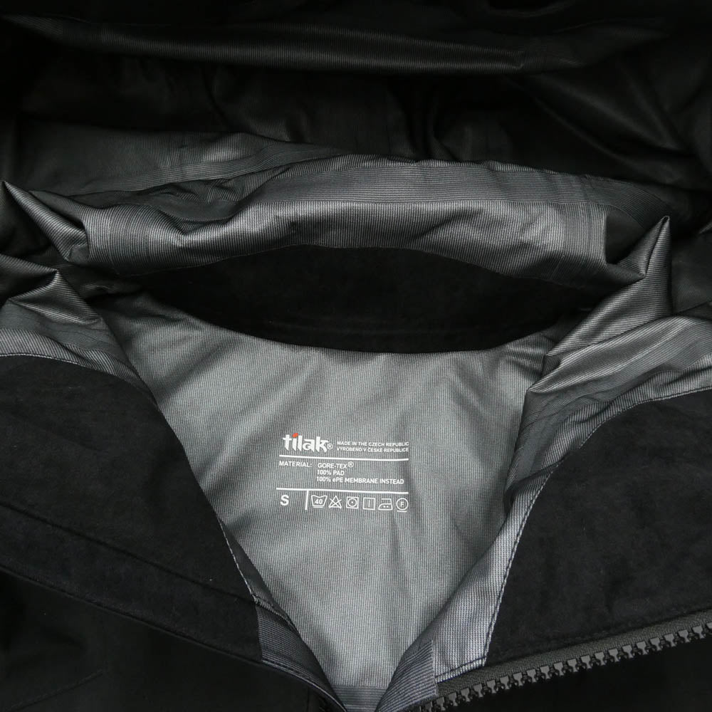 TILAK ティラック storm 23 S caviar black ストーム マウンテンパーカー シェル ジャケット ブラック系 S【極上美品】【中古】