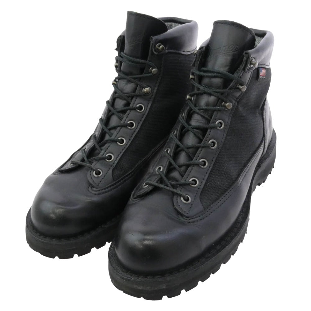 Danner ダナー 31400X USA製 danner light black 白タグ ダナーライト ブラック ブーツ ブラック系 US9.5【中古】