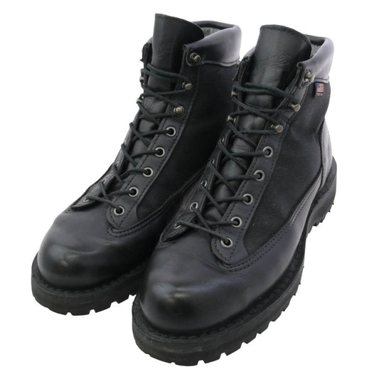 Danner ダナー 31400X USA製 danner light black 白タグ ダナーライト ブラック ブーツ ブラック系 US9.5【中古】