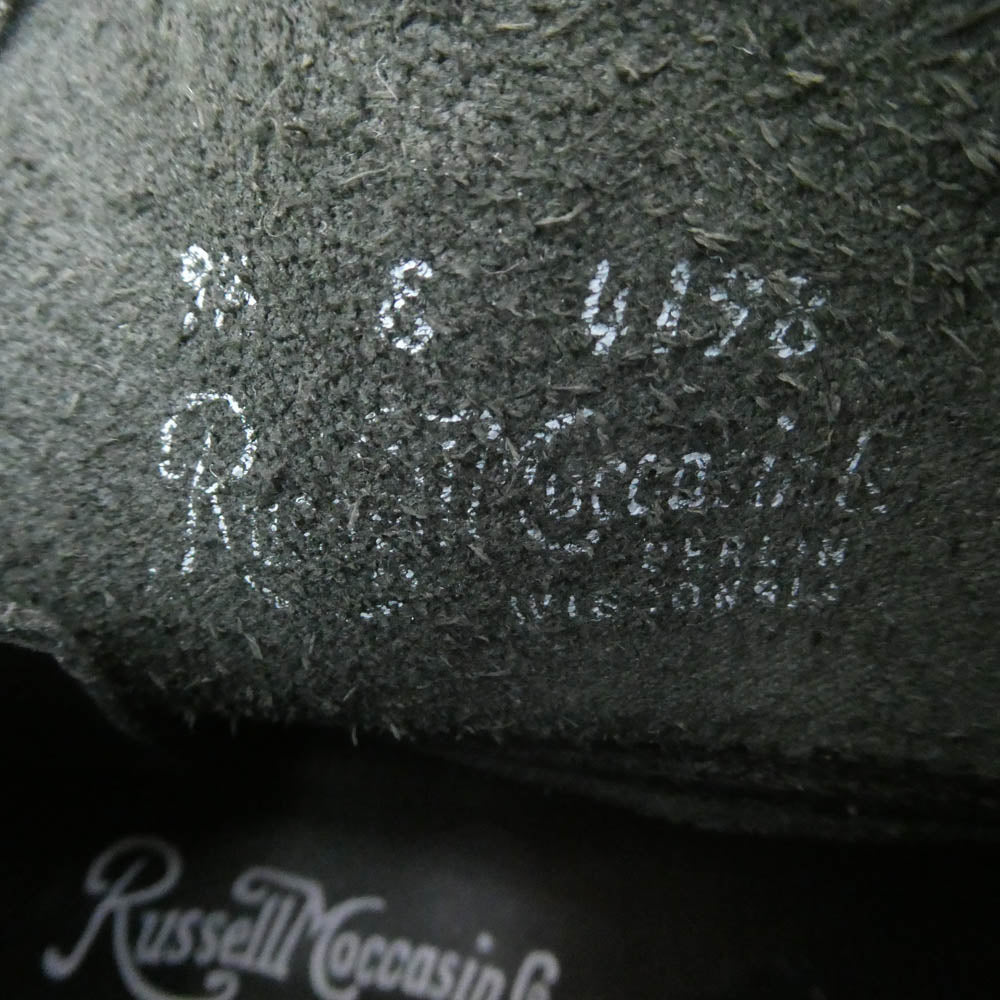 RUSSELL MOCCASIN ラッセルモカシン 200-27W SPORTING CLAYS CHUKKA スポーティングクレイ チャッカ ブーツ ブラック系 US9.5E【中古】