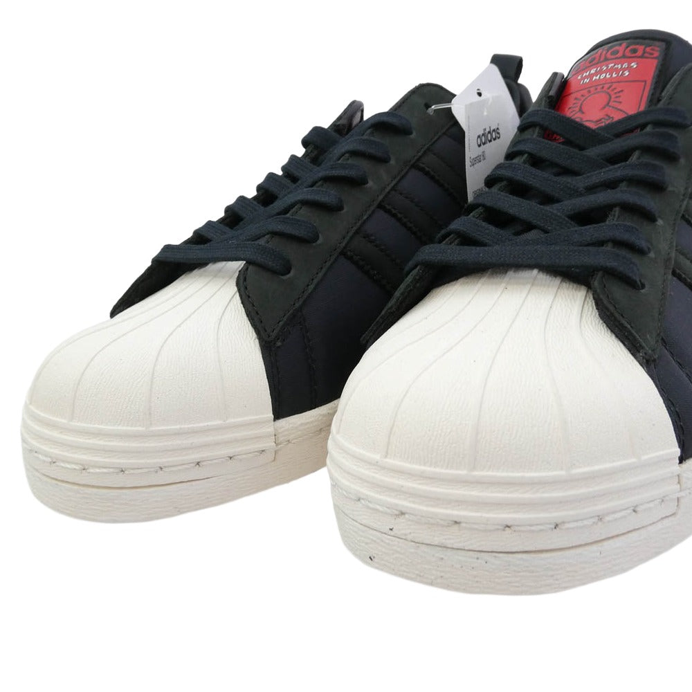  スパイク ピンク ホワイト 27.5cm adidas アディダス G98610 SUPER STAR 80s Keith Haring Christmas