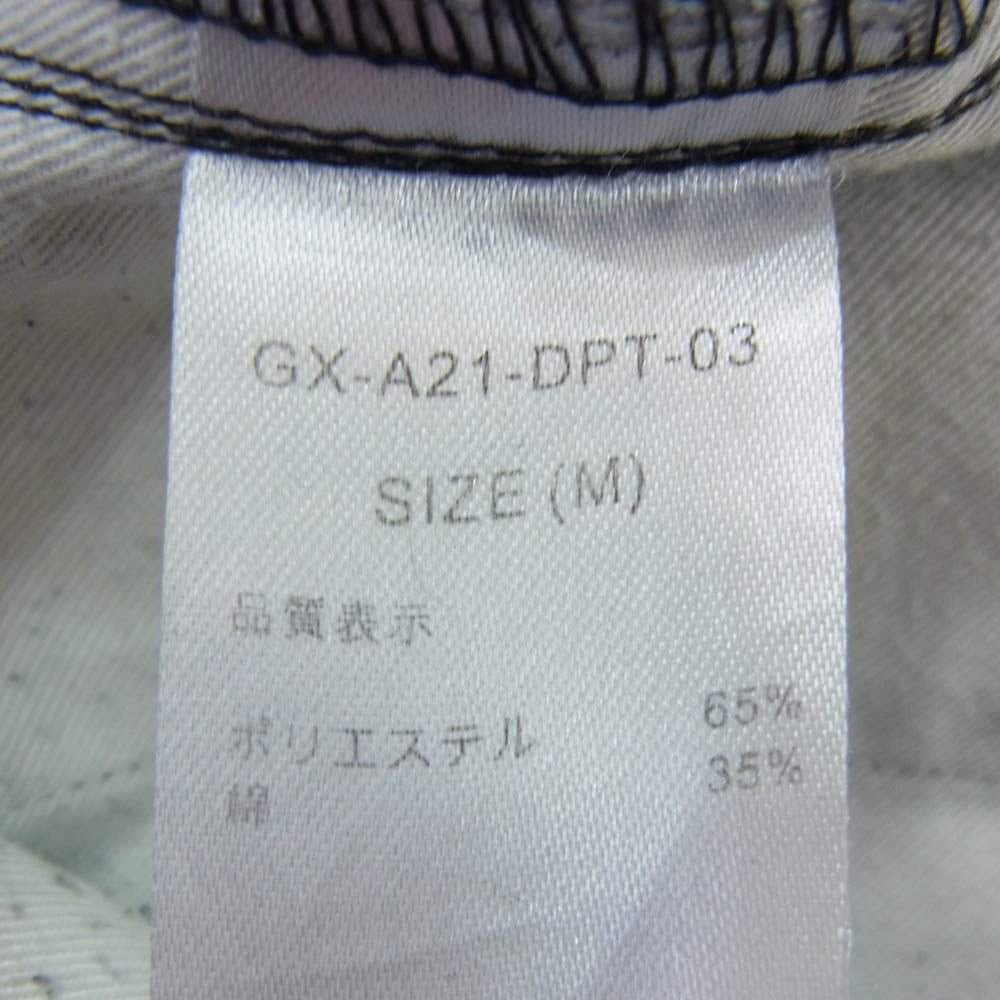 GOD SELECTION XXX ゴッドセレクション サイドライン チノ ワークパンツ ブラック系 M【中古】