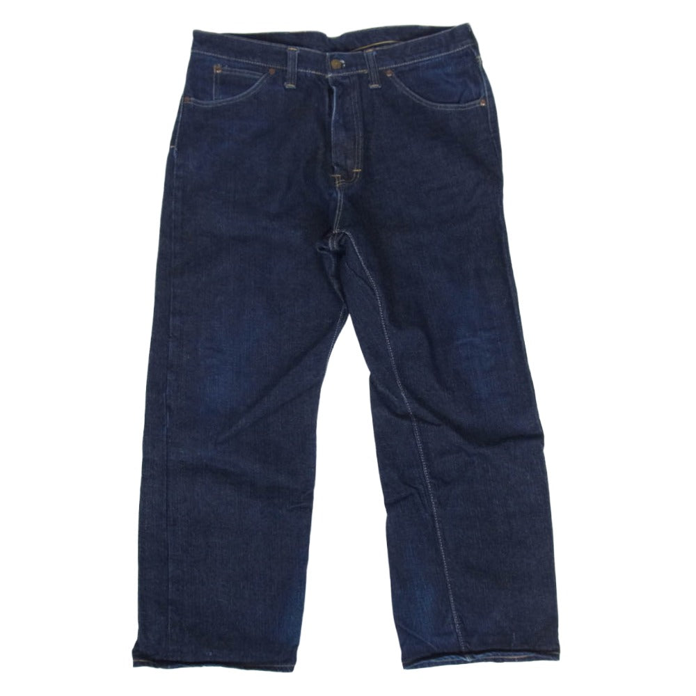 スリーフェイス ジッパーフライ ジーンズ デニムパンツ インディゴブルー系 M【中古】