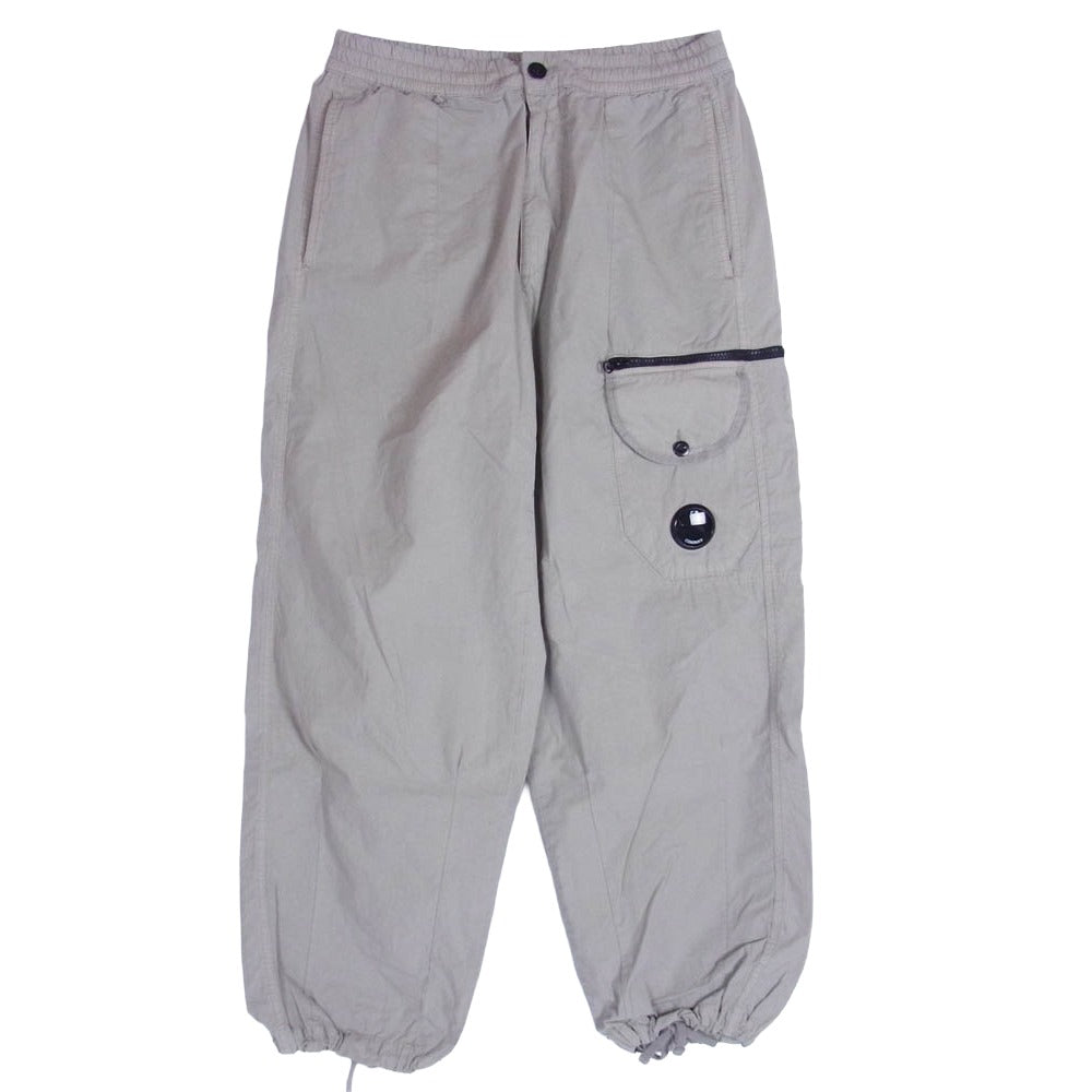C.P.Company シーピーカンパニー 25SS 18CMPA094A 006475G Microreps Boxy Cargo Lens Pants マイクロレップス ボクシー カーゴ レンズ パンツ ベージュ系 44【中古】
