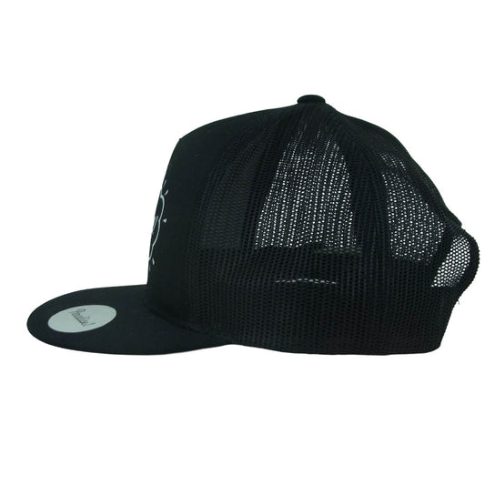 パラダイス Awesome メッシュ キャップ 帽子 コットン ナイロン ベトナム製 ブラック系【中古】