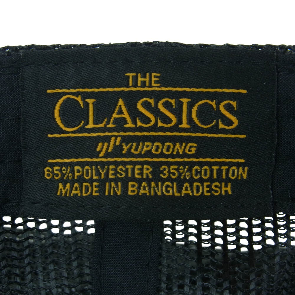 パラダイス Awesome メッシュ キャップ 帽子 コットン ナイロン ベトナム製 ブラック系【中古】