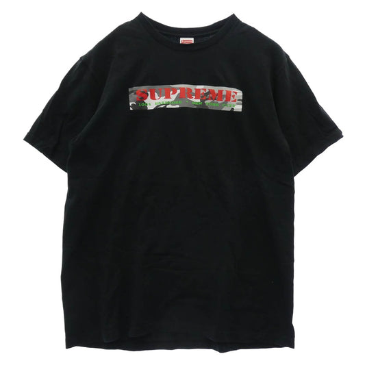 Supreme シュプリーム 25SS Hardcore Tee ハードコア Tシャツ 半袖 カットソー ブラック系 L【中古】