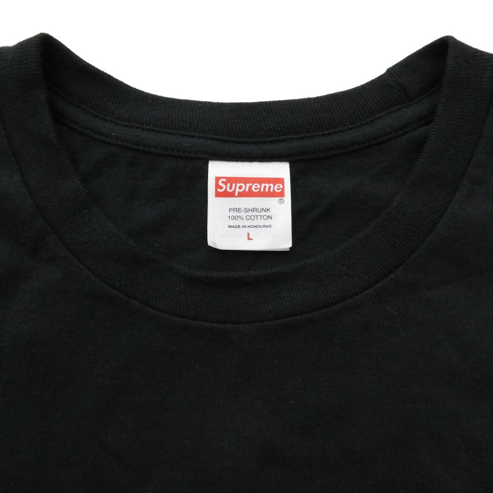 Supreme シュプリーム 25SS Hardcore Tee ハードコア Tシャツ 半袖 カットソー ブラック系 L【中古】