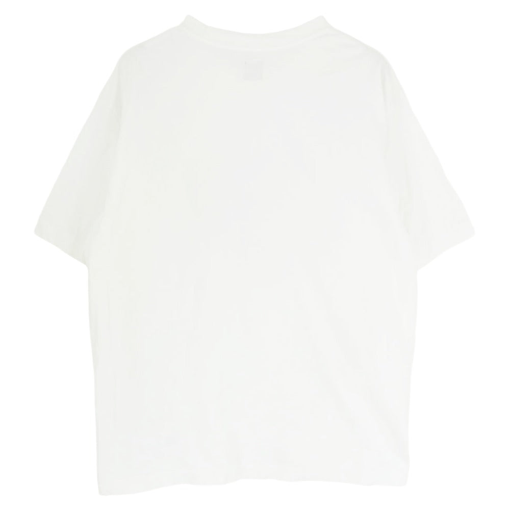 HUMAN MADE ヒューマンメイド 25SS DAILY S/S T-SHIRT ハート ロゴ プリント デイリー 半袖 カットソー Tシャツ ホワイト系 XL【中古】