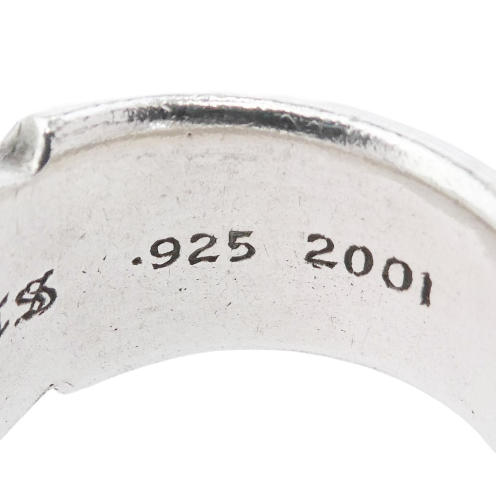 CHROME HEARTS クロムハーツ（原本無） SPIDER BAND スパイダーバンド リング シルバー系 18号【中古】