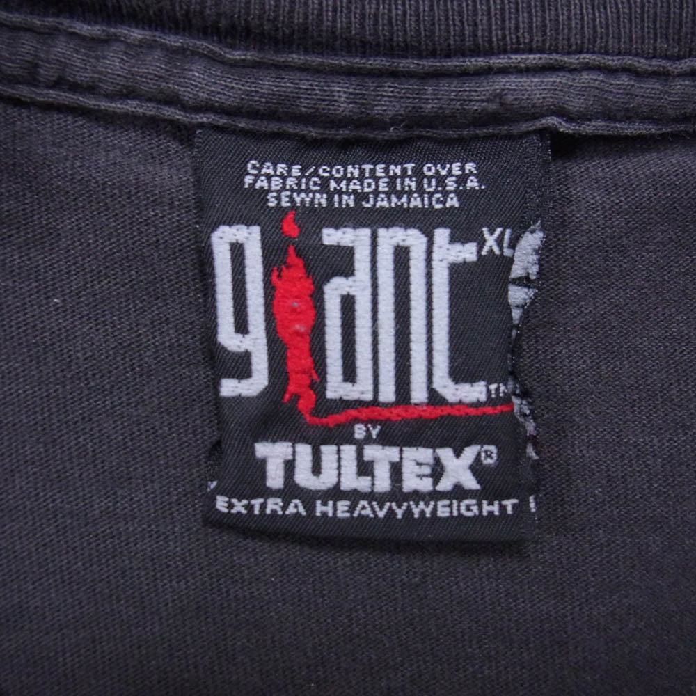 ヴィンテージ VINTAGE LLICA 90s BIRTH SCHOOL DEATH GIANTタグ メタリカ 半袖 Tシャツ カットソー チャコール系 XL【中古】 ヴィンテージ METALLICA 90s BIRTH SCHOOL DEATH GIANTタグ メタリカ