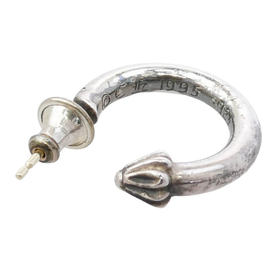 CHROME HEARTS クロムハーツ（原本無） HOOP PLAIN プレーン フープ ピアス シルバー系【中古】
