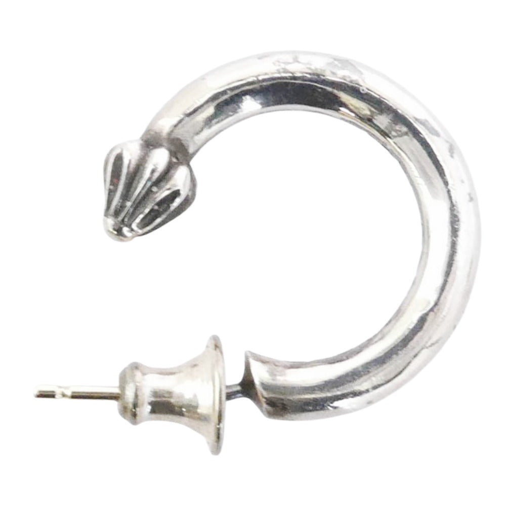 CHROME HEARTS クロムハーツ（原本無） HOOP PLAIN プレーン フープ ピアス シルバー系【中古】