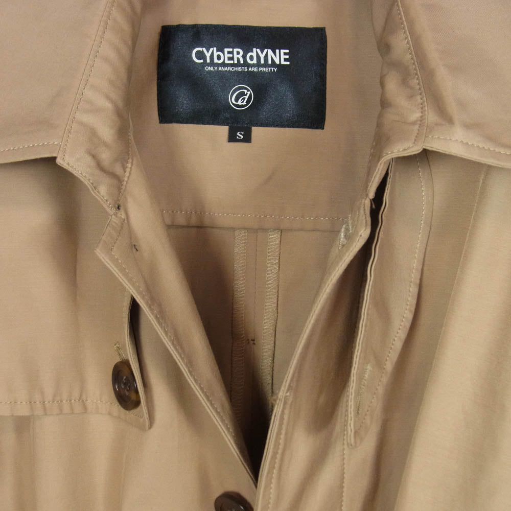 サイバーダイン Trench coat トレンチ コート ベージュ系 S【中古】