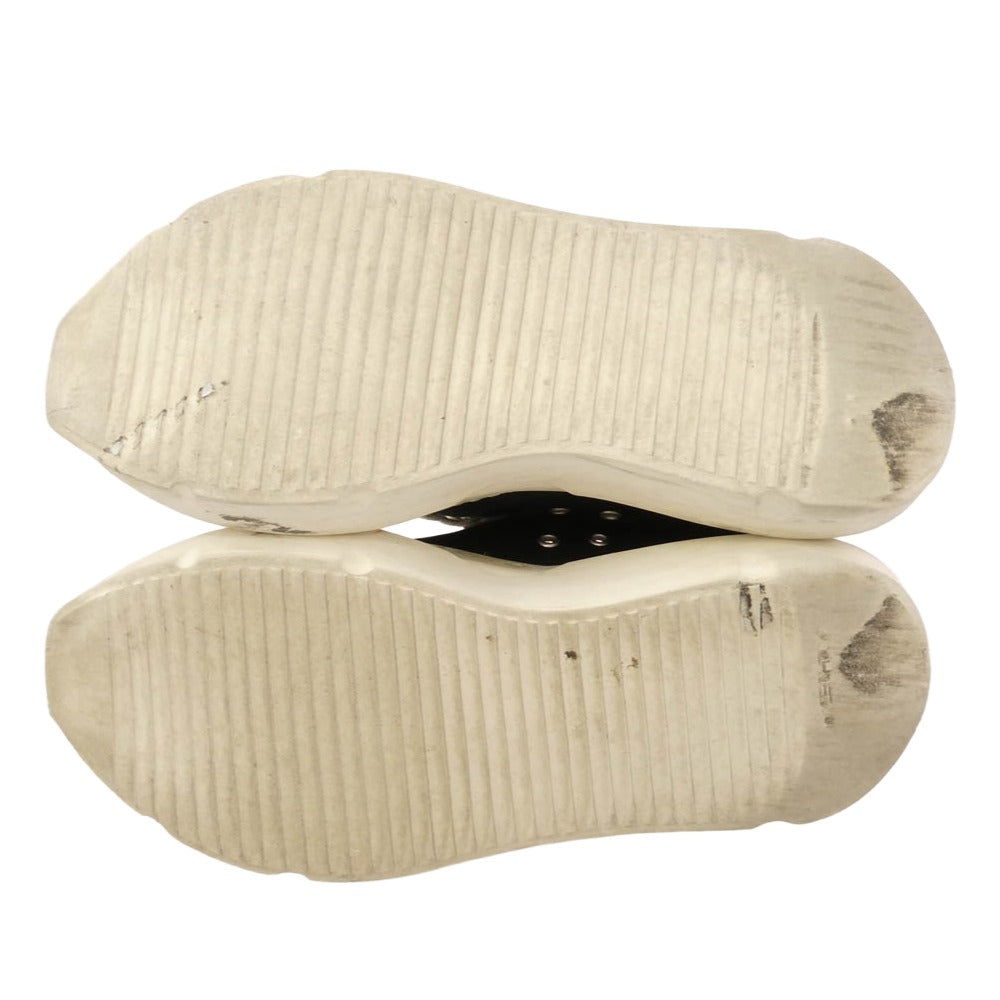 Rick Owens リックオウエンス DU02B4842 DRKSHDW ABSTRACT LOW SNEAK ダークシャドウ アブストラクト ローカット スニーカー ブラック系 43【中古】