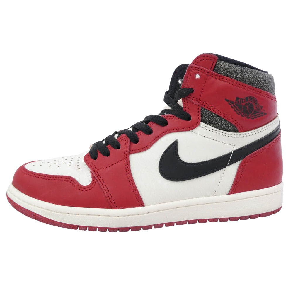 NIKE AIR JORDAN ナイキ ジョーダン DZ5485-612 Air Jordan 1 High OG Lost & Found Chicago AJ1 エアジョーダン ハイ スニーカー ホワイト系 レッド系【中古】