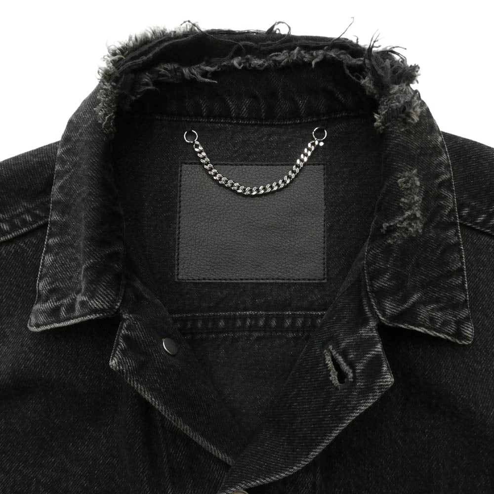 BALENCIAGA バレンシアガ 18SS 489847 TUE14 SINNERS DENIM JACKET