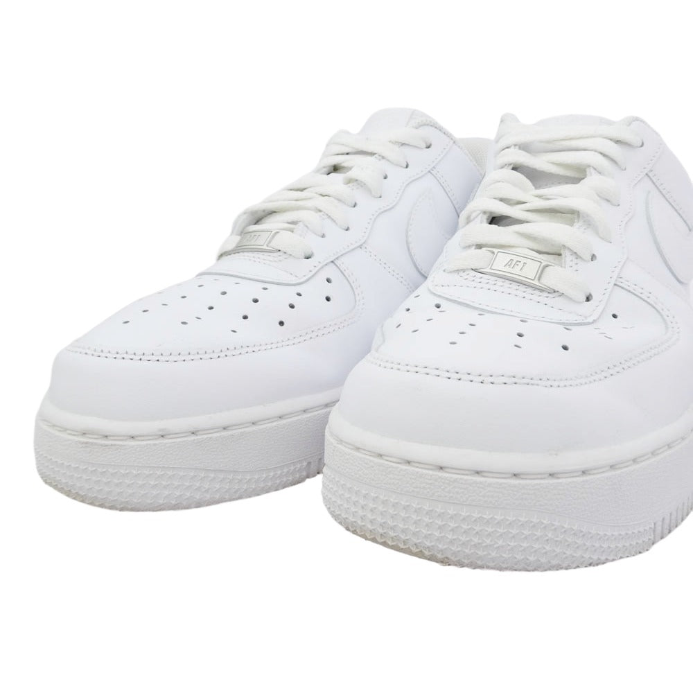 NIKE ナイキ CW2288-111 AIR FORCE 1 '07 エアフォース ワン ローカット スニーカー ホワイト系【中古】