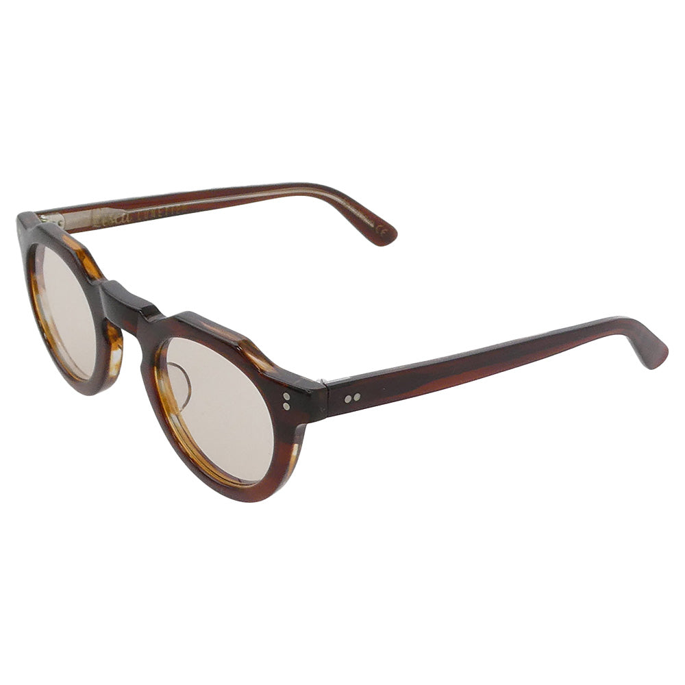 レスカ COL.83 PICA ピカ ブラウンレンズ 色入りレンズ ボストン サングラス アイウェア 眼鏡 ブラウン系 44-26【中古】