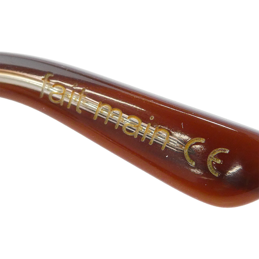 レスカ COL.83 PICA ピカ ブラウンレンズ 色入りレンズ ボストン サングラス アイウェア 眼鏡 ブラウン系 44-26【中古】