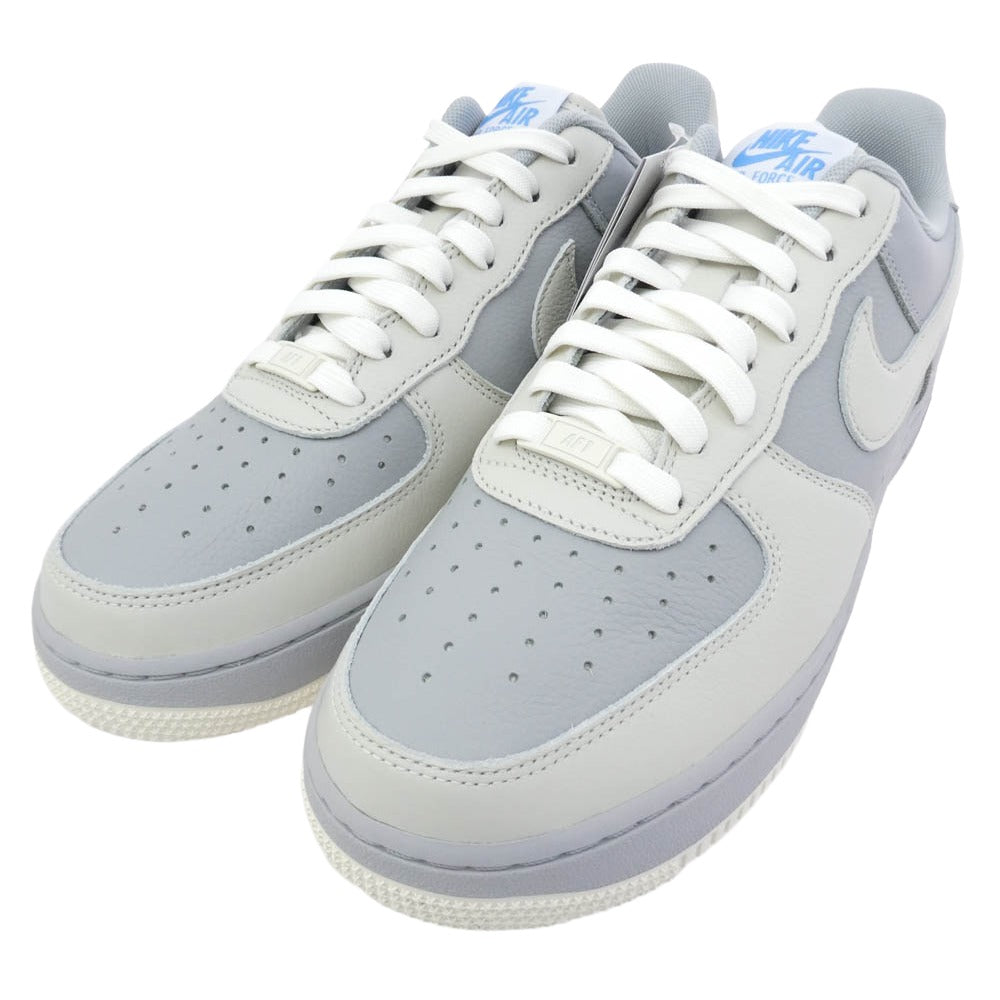 NIKE ナイキ HF0659-900 NIKE BY YOU AIR FORCE 1 LOW AF1 エアフォースワン ロー スニーカー グレー系 27cm【極上美品】【中古】