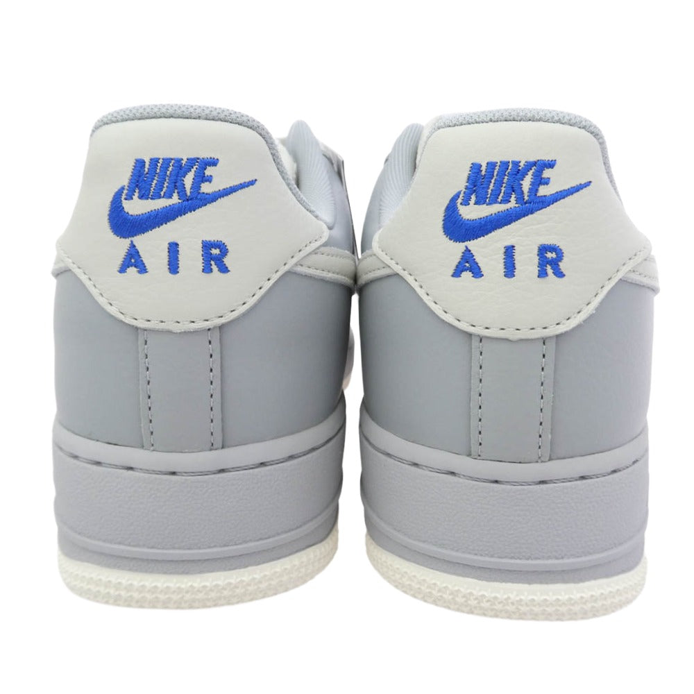 NIKE ナイキ HF0659-900 NIKE BY YOU AIR FORCE 1 LOW AF1 エアフォースワン ロー スニーカー グレー系 27cm【極上美品】【中古】