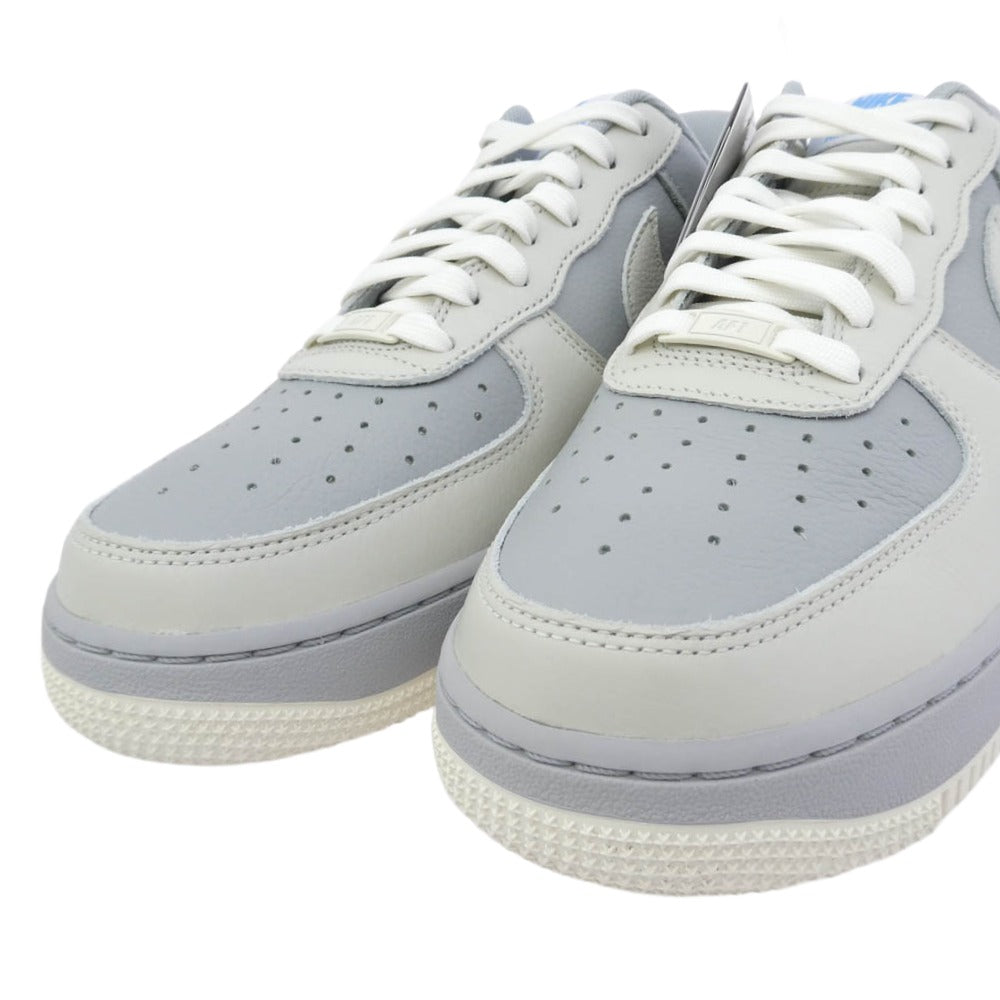 NIKE ナイキ HF0659-900 NIKE BY YOU AIR FORCE 1 LOW AF1 エアフォースワン ロー スニーカー グレー系 27cm【極上美品】【中古】