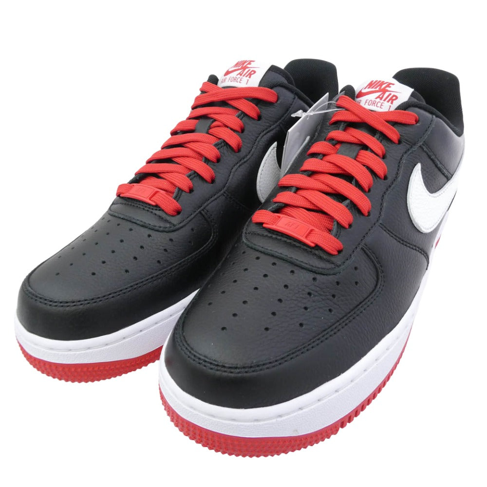 NIKE ナイキ HF0659-900 NIKE BY YOU AIR FORCE 1 LOW AF1 エアフォースワン ロー スニーカー ブラック系 ホワイト系 27cm【極上美品】【中古】